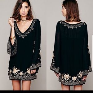 Free People Skyfall Tunic Mini Dress